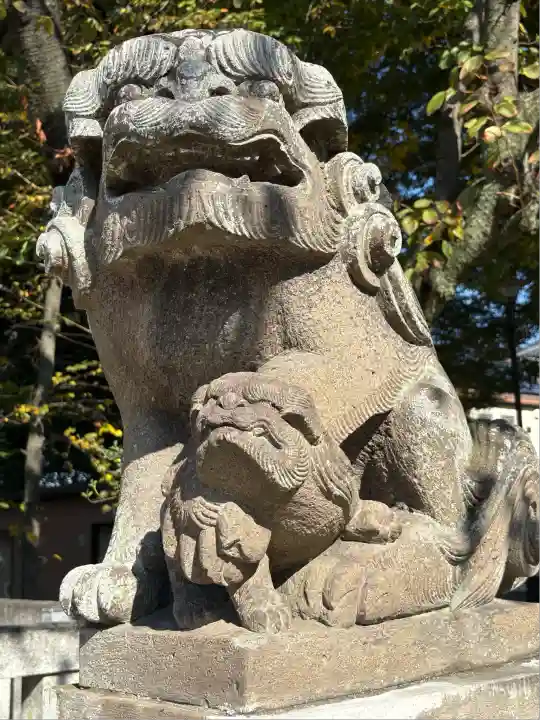 香取神社の狛犬