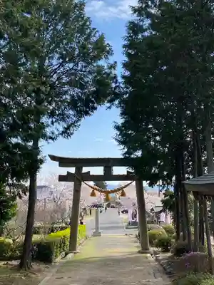 豊原北島神社の鳥居