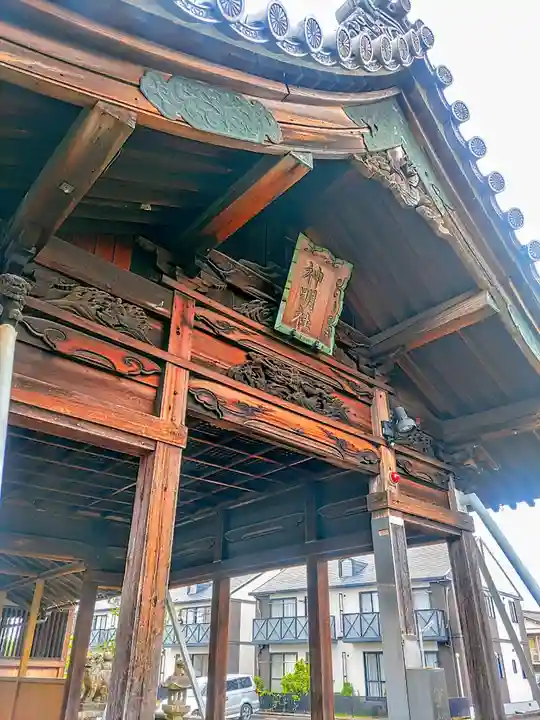 神明社の本殿・本堂
