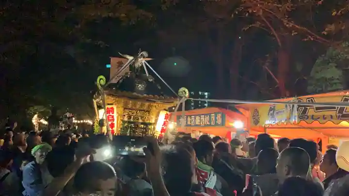 前鳥神社のお祭り