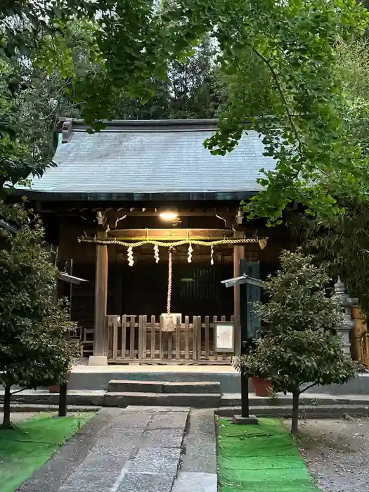 子之神社の本殿