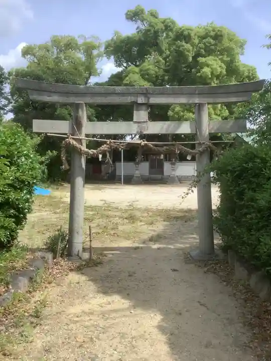 八幡社(下門八幡社)の鳥居