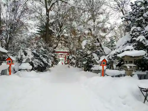 永山神社の景色