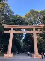 明治神宮の鳥居