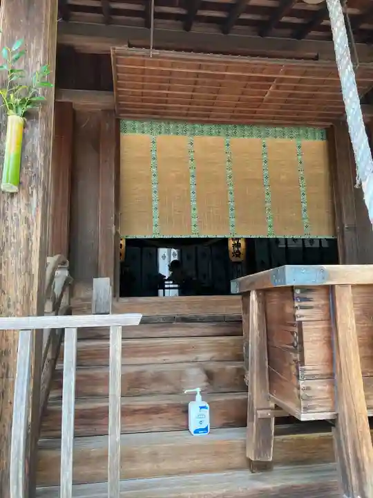 作楽神社の本殿・本堂