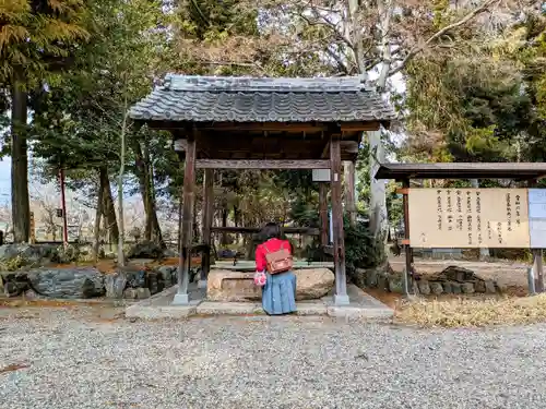 二ノ宮神社の手水舎