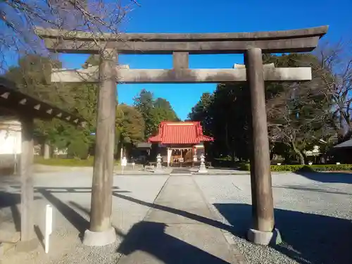 冨知神社の鳥居