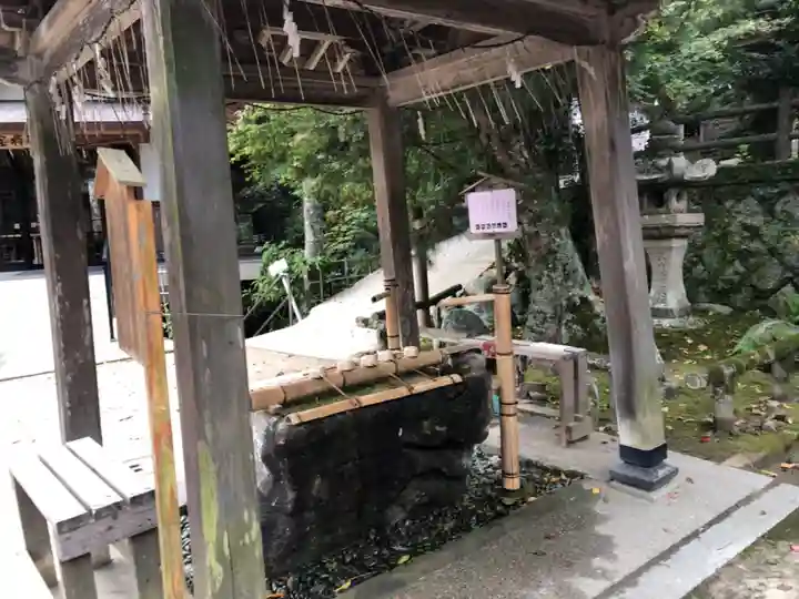 志賀海神社の手水舎