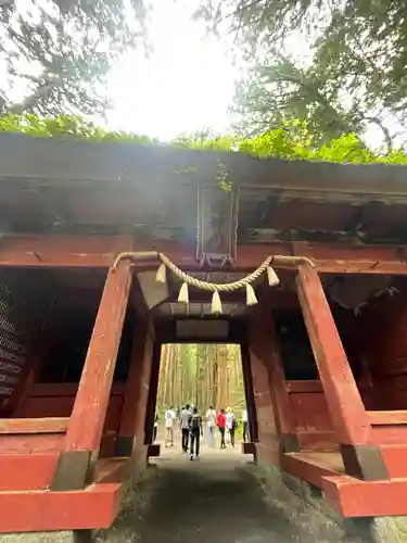 戸隠神社九頭龍社の山門