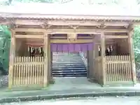 岩部八幡神社の山門・神門