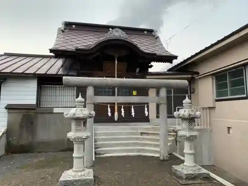 川口神社の鳥居