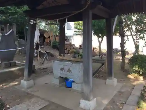 稲荷神社の手水