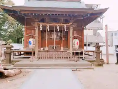 松戸神社の本殿・本堂