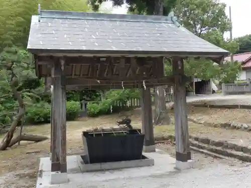 玉若酢命神社の手水舎