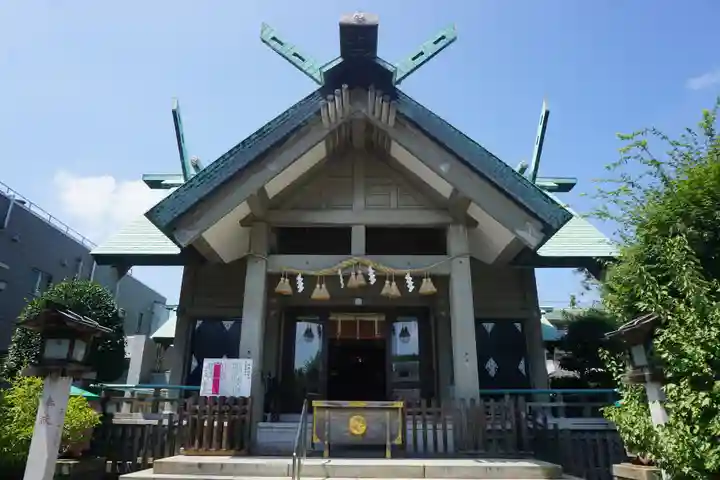 簸川神社の本殿・本堂