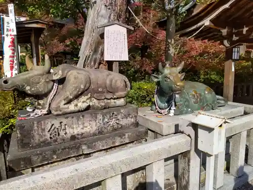 長岡天満宮の狛犬