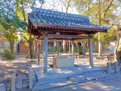 神明社(土器野神明社)の手水舎