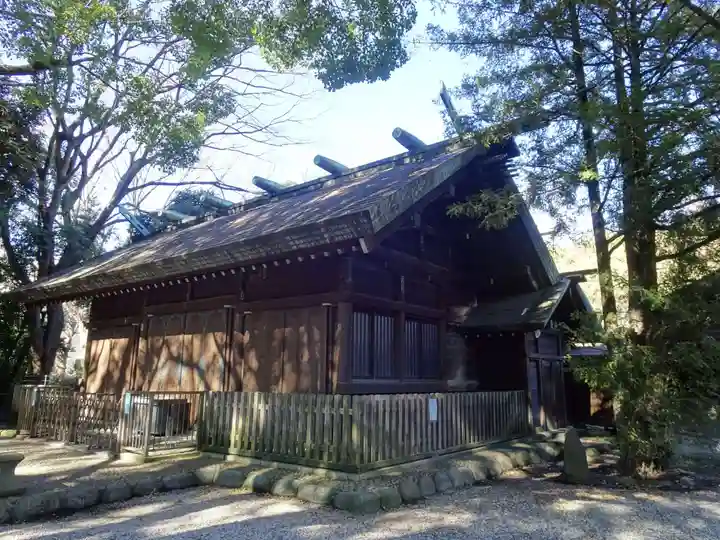 洲崎大神の本殿・本堂