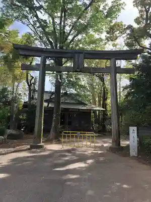 阿蘇神社の鳥居