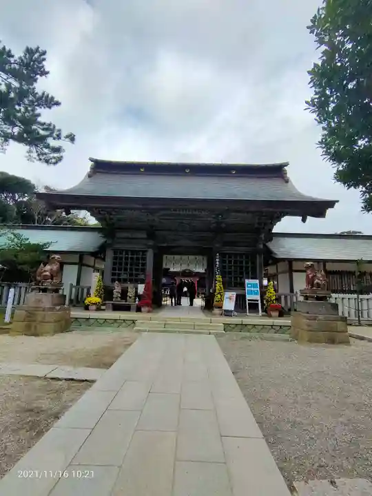 大洗磯前神社の山門・神門