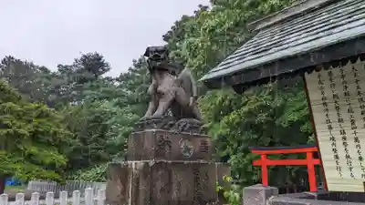 滝川神社の狛犬
