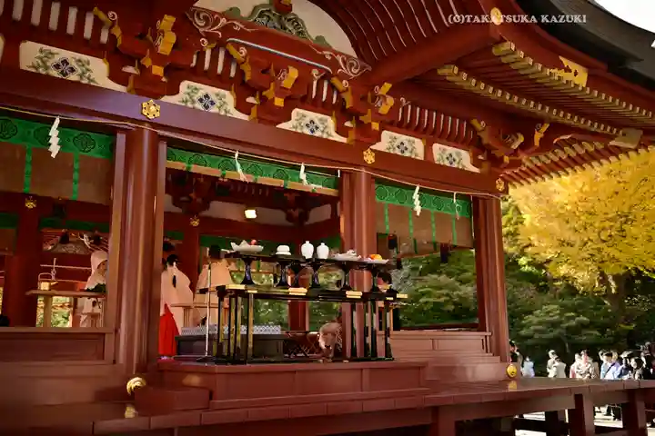 鶴岡八幡宮の神楽