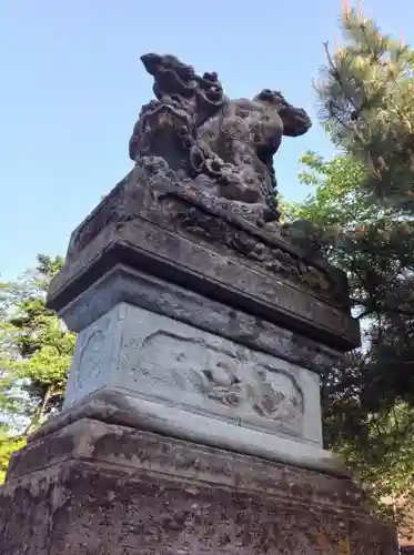 宇多須神社の狛犬