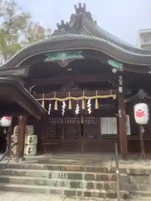 髙牟神社の本殿・本堂