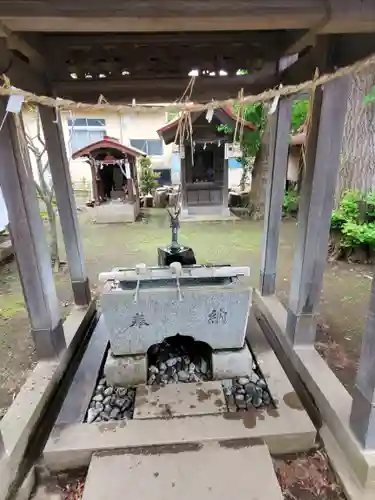 星影神社の手水舎