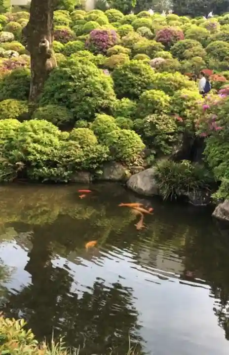 根津神社の庭園