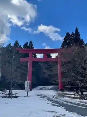 砥鹿神社（奥宮）の鳥居