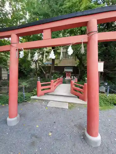 小梳神社の鳥居