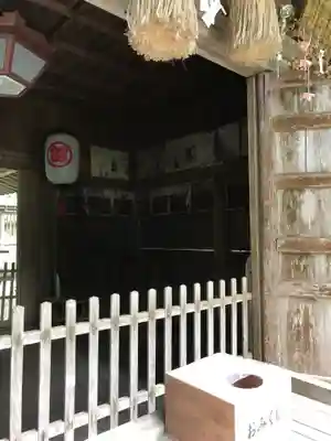 井戸神社の本殿・本堂