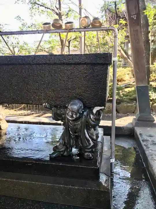 西新井大師総持寺の手水舎