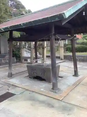 平坂熊野神社の手水舎