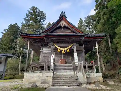 二上射水神社の本殿