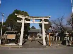 篠塚神社の鳥居