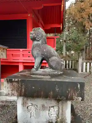 日吉神社の狛犬
