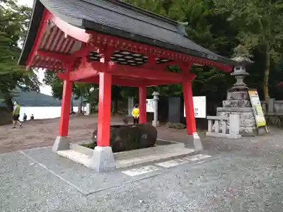 赤城神社の手水舎