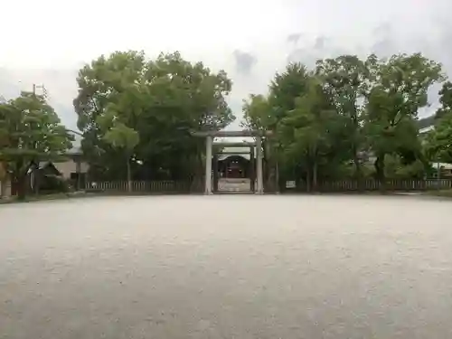 溝旗神社（肇國神社）の鳥居