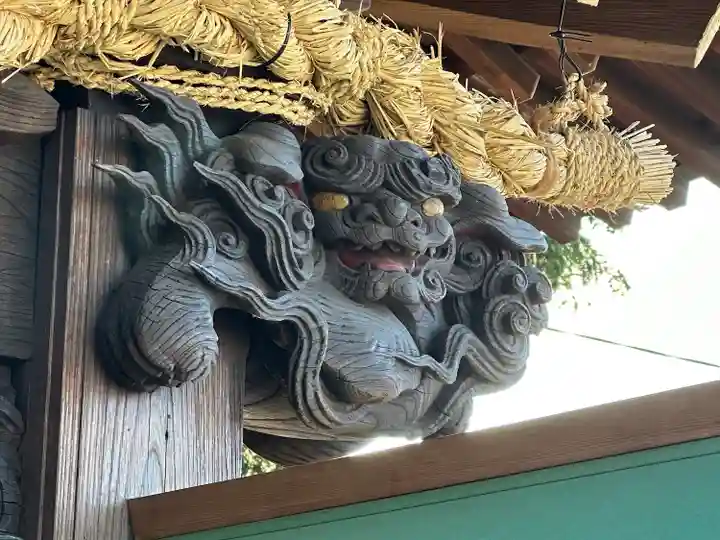 永田春日神社の芸術