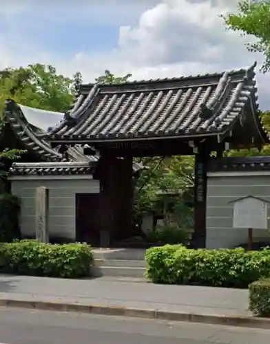 （天安寺）法金剛院の山門