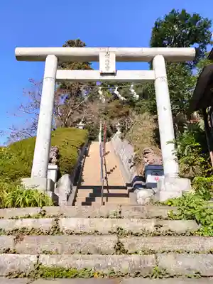 白山神社の鳥居