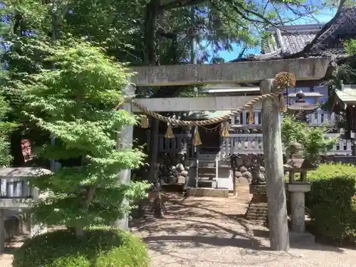 村國真墨田神社の鳥居