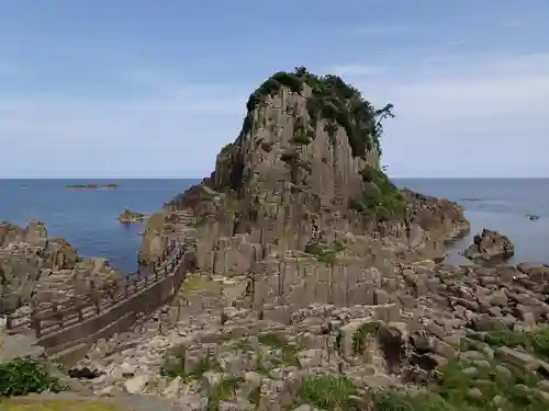 鉾島神社の景色