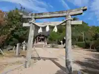 周防國総社宮 佐波神社の鳥居