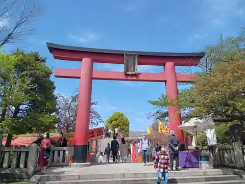 亀戸天神社の鳥居