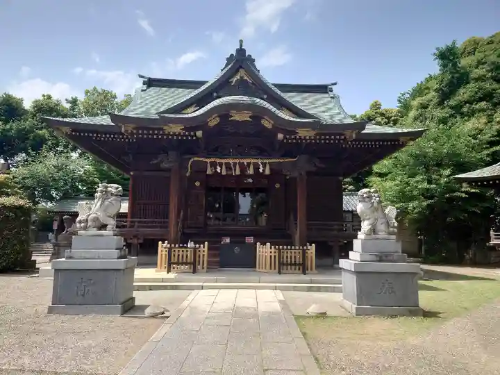 赤羽八幡神社の本殿・本堂