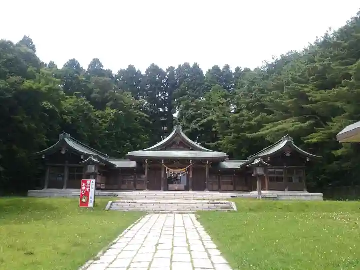 函館護國神社の本殿・本堂