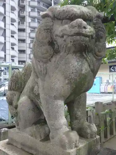 首途八幡宮の狛犬